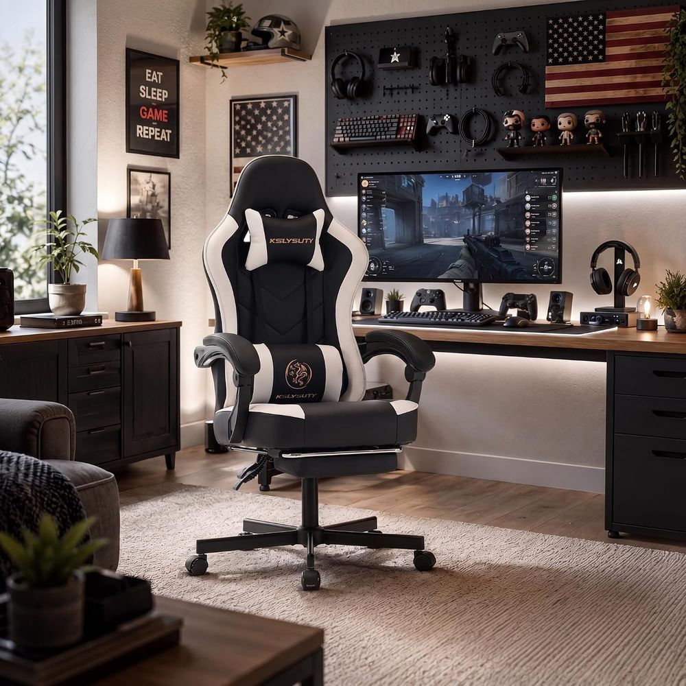 Desk Computer Gaming Chair - H - Video Gaming & Esports Usd Acc 评论和价格